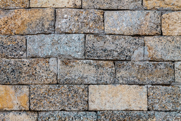 Fototapeta premium Old stone background. Texture of ancient masonry