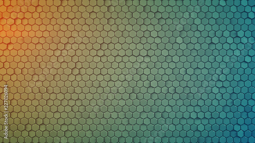 Hexagon Pattern Abstract 3d Rendering Stock Photo And