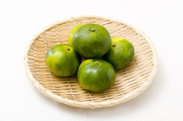 青切り温州みかん