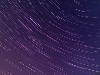 Star trails 