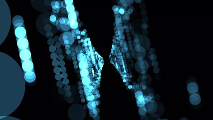 Science travel background texture. Animation of futuristic fantasy technology.