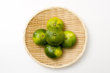 青切り温州みかん