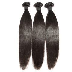 straight black human hair weaves extensions bundles