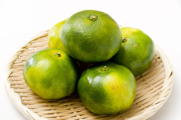 青切り温州みかん