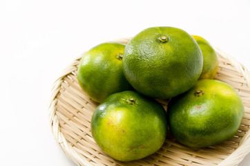 青切り温州みかん