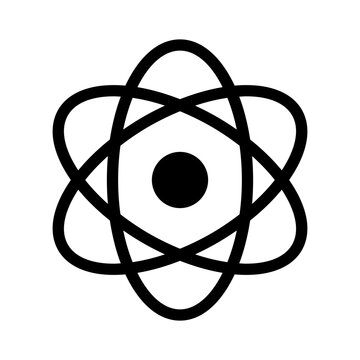 Atom Physics Education School Learning Creation Culture vector icon