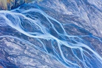 Papier Peint photo Lavable Canyon canyon riverbed scour texture