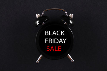 Black friday sale concept. Fourth Friday of November, beginning of Christmas shopping season since...