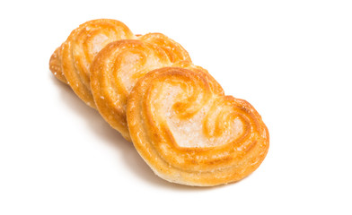 puff hearts isolated