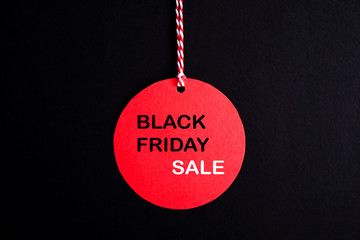 Black friday sale concept. Fourth Friday of November, beginning of Christmas shopping season since...