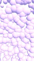 3d rendering picture of pink balls. Abstract wallpaper and background. 3D illustration