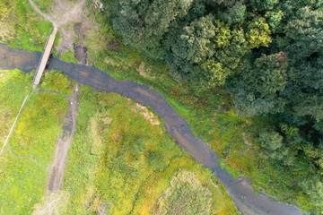 The bridge over the river Pehorka.