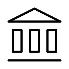 Bank Application Web Interface Software vector icon