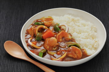 シーフードカレー