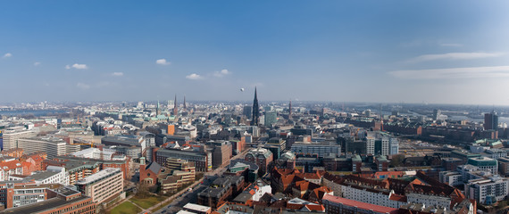 Obraz premium Hamburg view