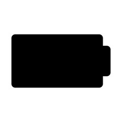 Battery Empty Power Electricity Recharge vector icon