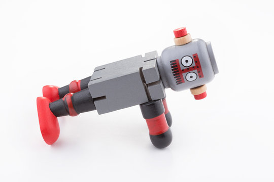 robot doing push ups 