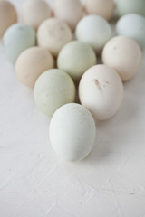 lot of eggs in multiple colors