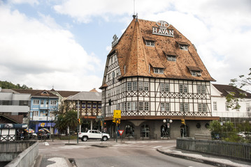 view an old building