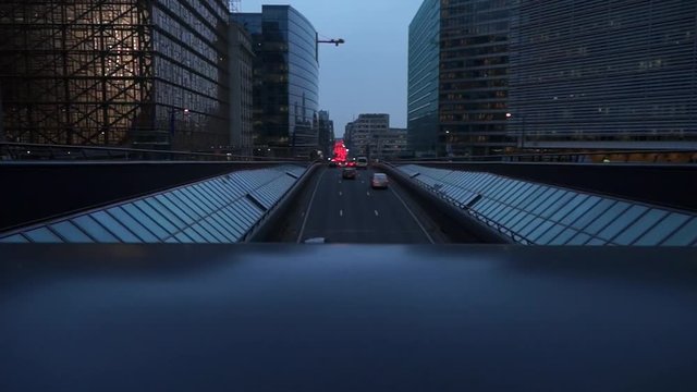 Brussels, Belgium 02/14/2017  European quarter