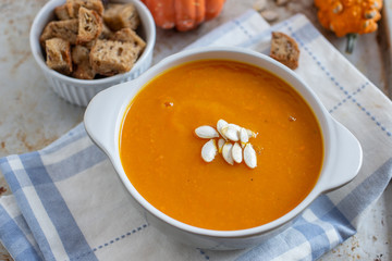 Kürbissuppe