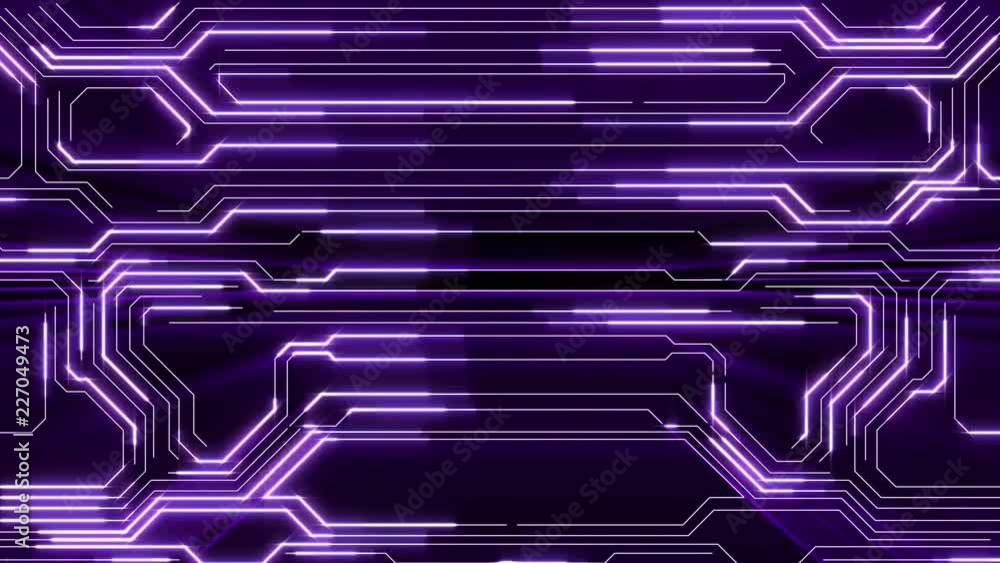 Poster line data communication flow technology futuristic element