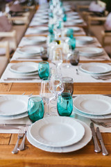 elegant table setting