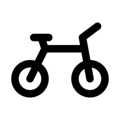 Bike Travel Trip Hotel Journey vector icon