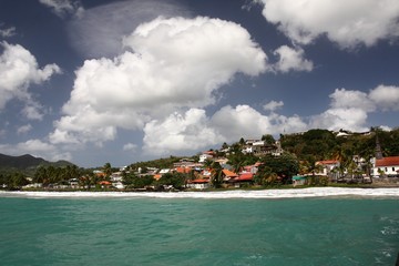 Martinique, plage du Diamant