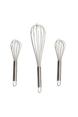 Schneebesen auf einem weissen Hintergrund