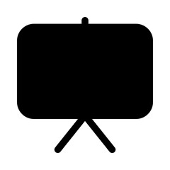 Blackboard School Education Learning University vector icon
