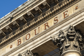 Fototapeta premium Paris stock exchange , Paris, France