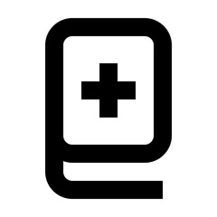 Book Medicine Hospital Doctor Medical vector icon