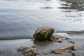 Steine in der Brandung