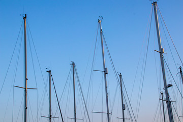 Masts of Sailing Ships