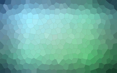 Fototapeta na wymiar Illustration of blue and green pastel Little hexagon background.