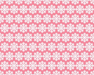 Snowflake seamless pattern