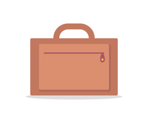 Capacious Bag with Handle and Zipper to Travel