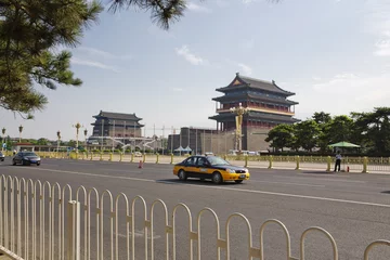 Schilderijen op glas Tiananmen Square in Beijing, China © lapas77