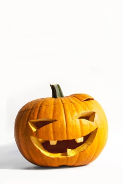 Big Smiling Halloween Pumpkin