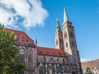 Fototapeta na wymiar Nürnberg Sebaldus Kirche