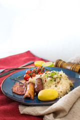 Central and Eastern European cuisines choucroute - sauerkraut with riesling