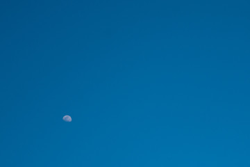 Moon showing up early