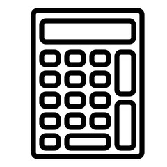 Calculator Seo Agency Business Internet Online Marketing vector icon