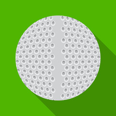 Isolated object of sport and ball logo. Collection of sport and athletic stock symbol for web.