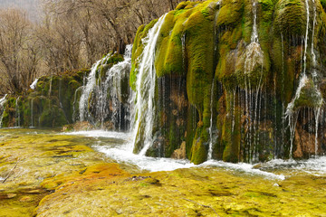 Waterfall in Juizhaigou
