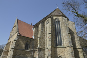 Fototapeta na wymiar Abbey in the Weserbergland