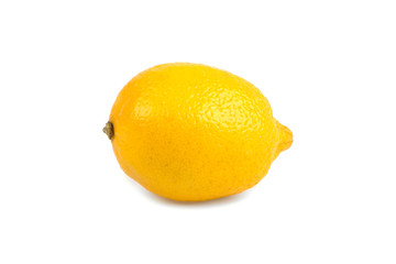 lemon on white background