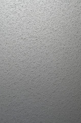 Gray metal plate closeup