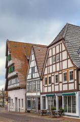 Street in Lemgo, Germany